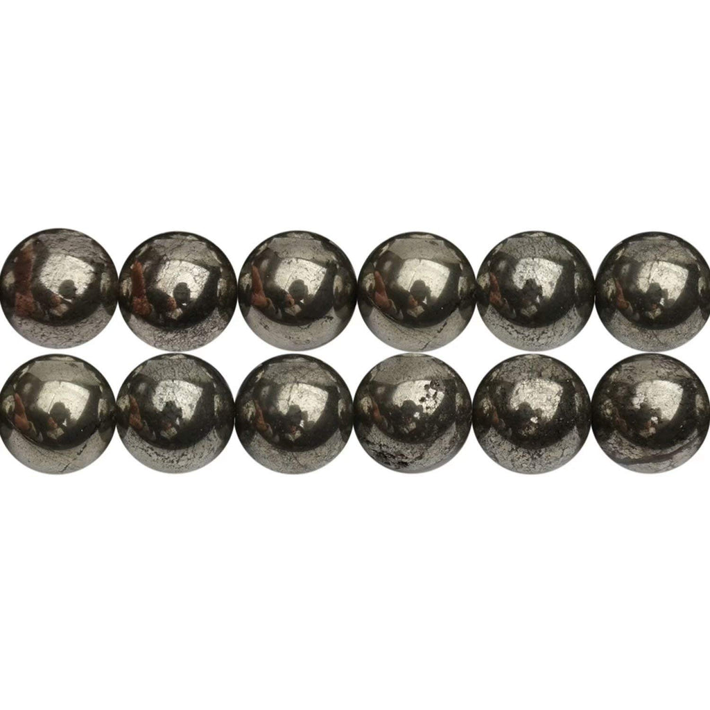 Natural Semi-Precious Stones Beads for Threading 38 cm String Round 4 6 8 10 12 mm