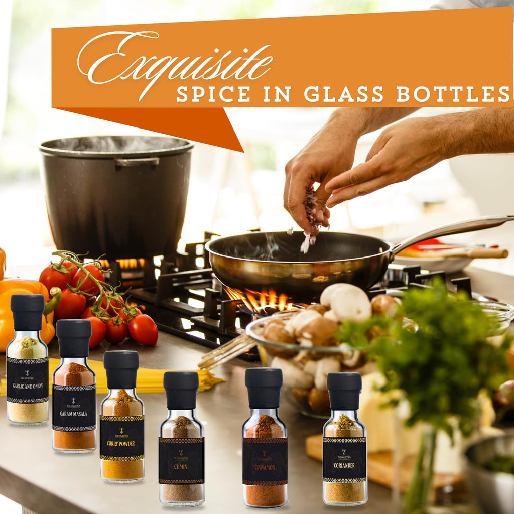 Gewürz-Geschenkset mit 24 edlen Gourmet-Gewürzen zum Kochen, Grillen und Verfeinern – das perfekte Geschenk für Männer und Frauen, ideal zum Geburtstag oder Einzug