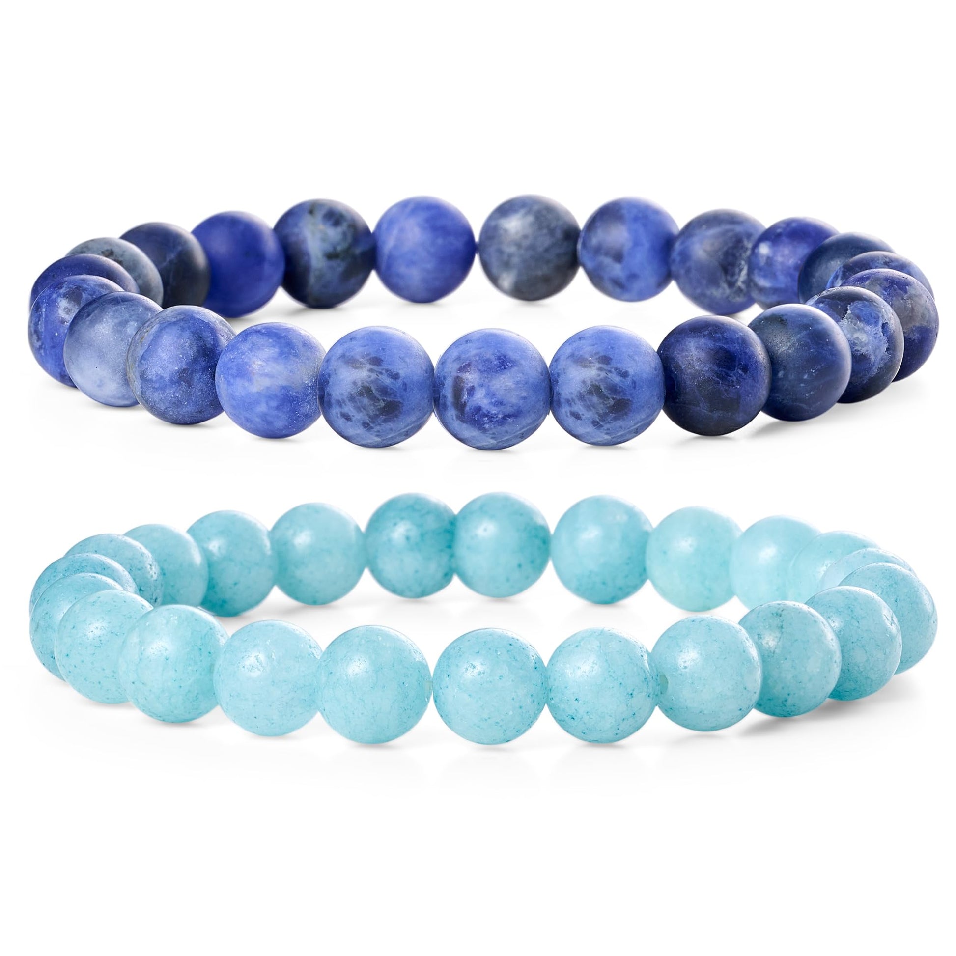 Farfume Chakra Armband Echte Steine, Echte Steine-Edelsteine Armband fur Damen