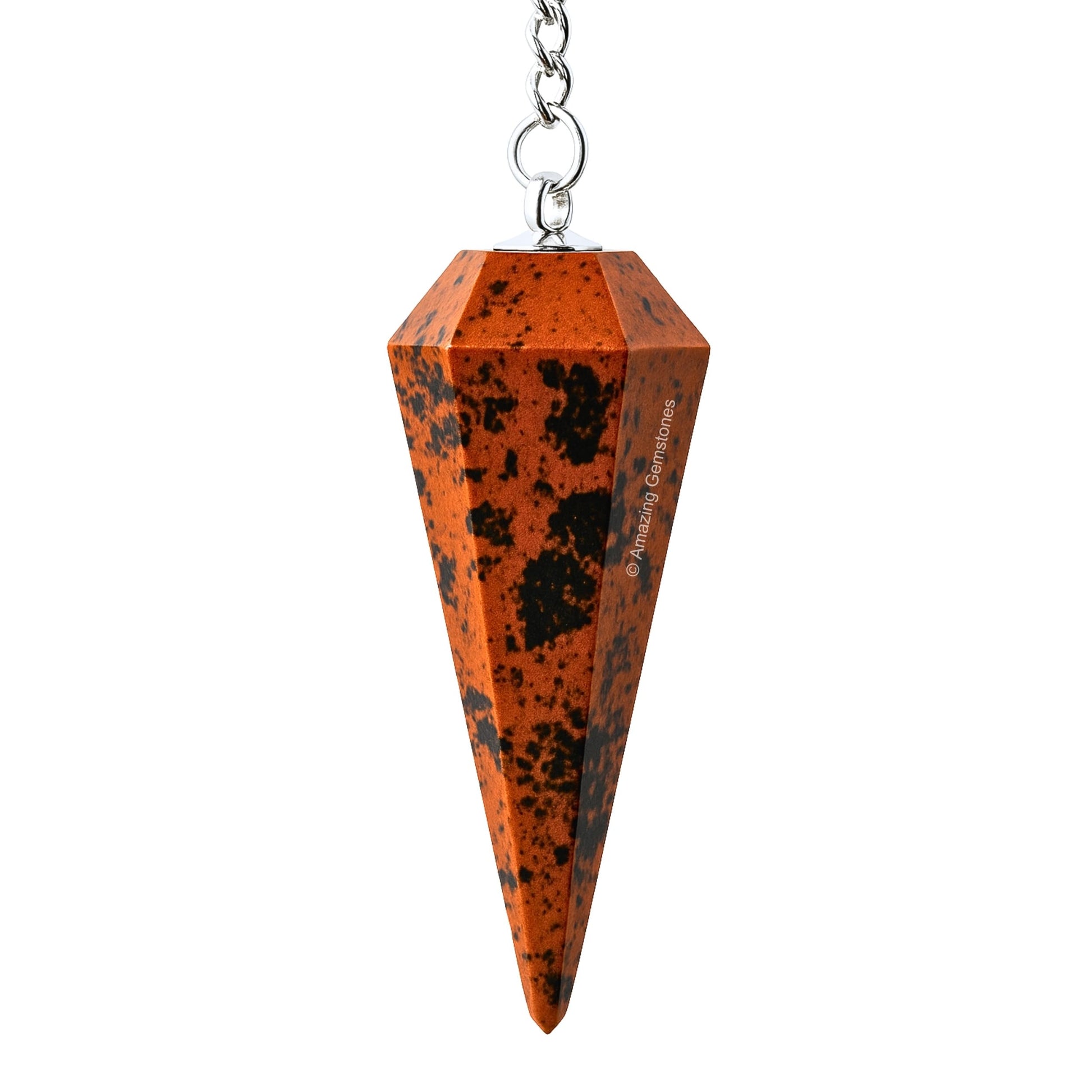 Lapis Lazuli Crystal Pendulum Divination Tools, 1-1.5'" inch Pendulo