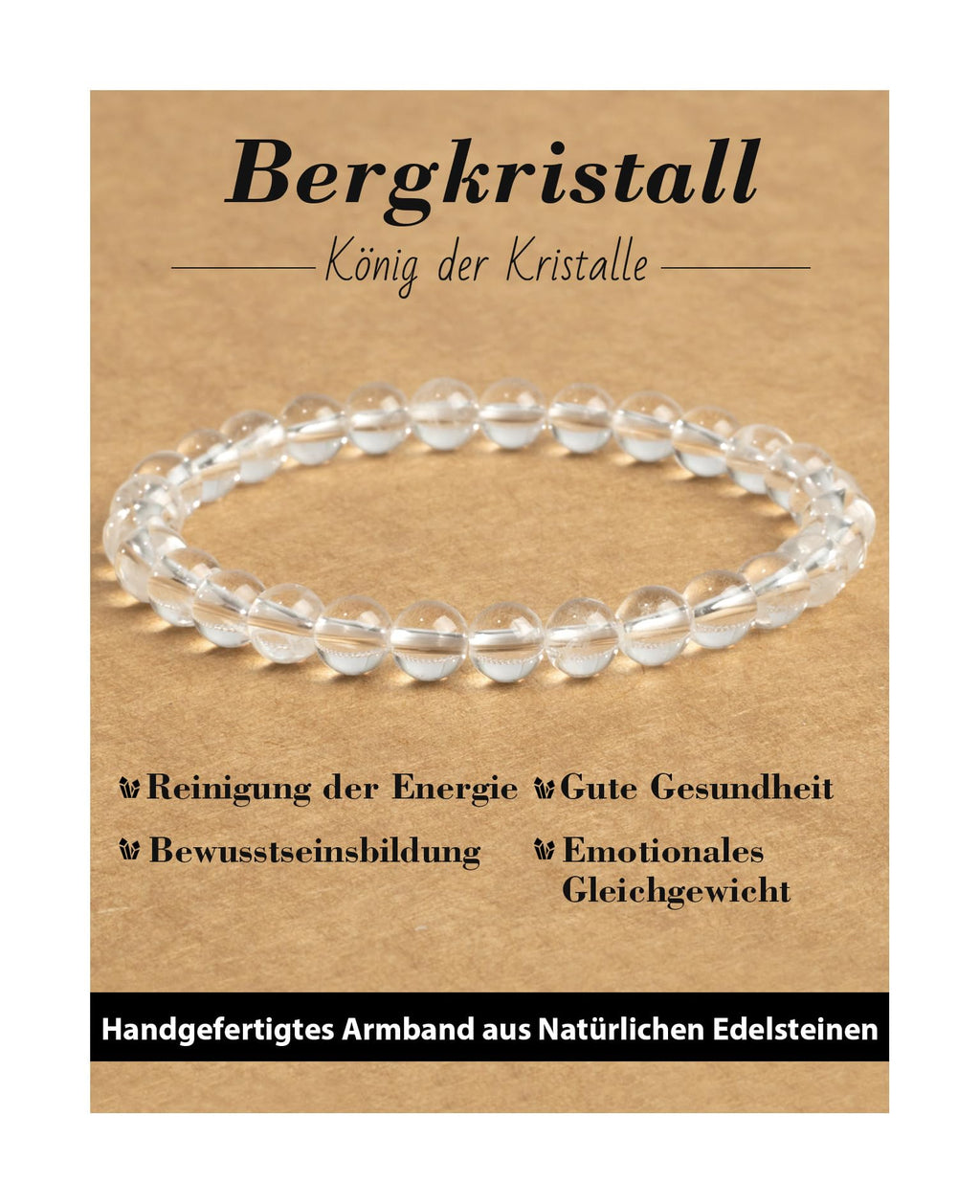 6 mm Healing Stone Bracelet for Men and Women, Real Natural Stone Beads, Lucky Bracelet, Friendship Bracelet, Individual Gift for Good Friends and Sisters