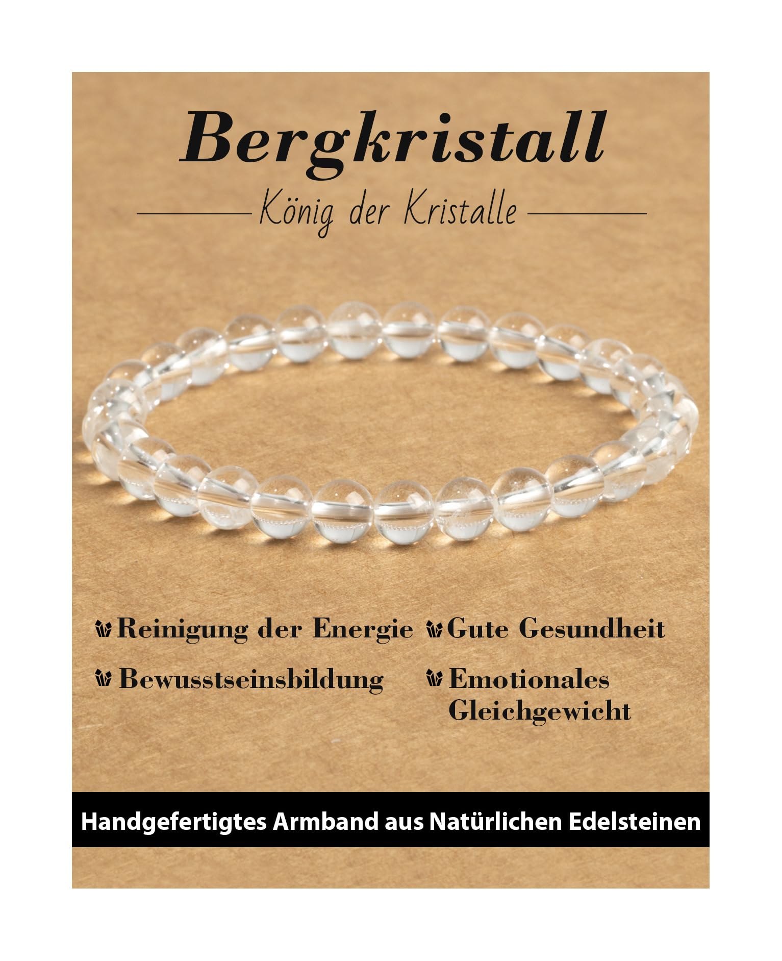 6 mm Healing Stone Bracelet for Men and Women, Real Natural Stone Beads, Lucky Bracelet, Friendship Bracelet, Individual Gift for Good Friends and Sisters