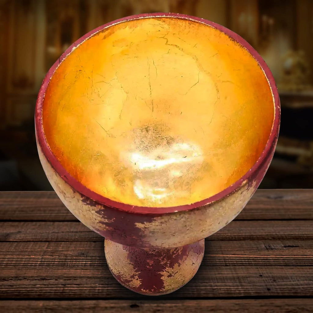 Indiana Jones Figurine Holy Grail Statue Hero Holy Grail Cup Gold Resin Memorabilia Replica Sculpture Halloween Home Decoration