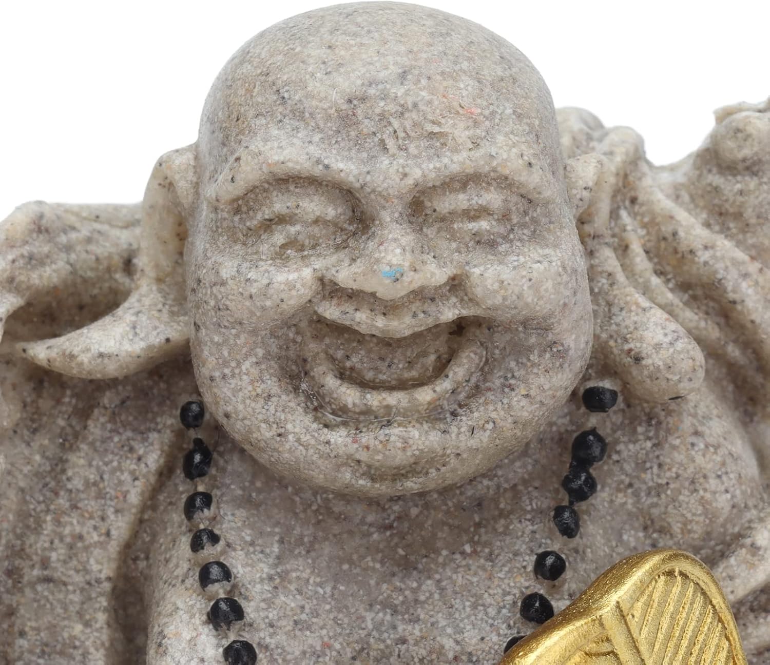 ANKROYU 8 cm Buddha-Statuen, Mini-Maitreya-Buddha-Figur aus Kunstharz, Maitreya-Buddha-Dekorationsstatuen für Heimbüro-Dekoration, Geschenkkollektion