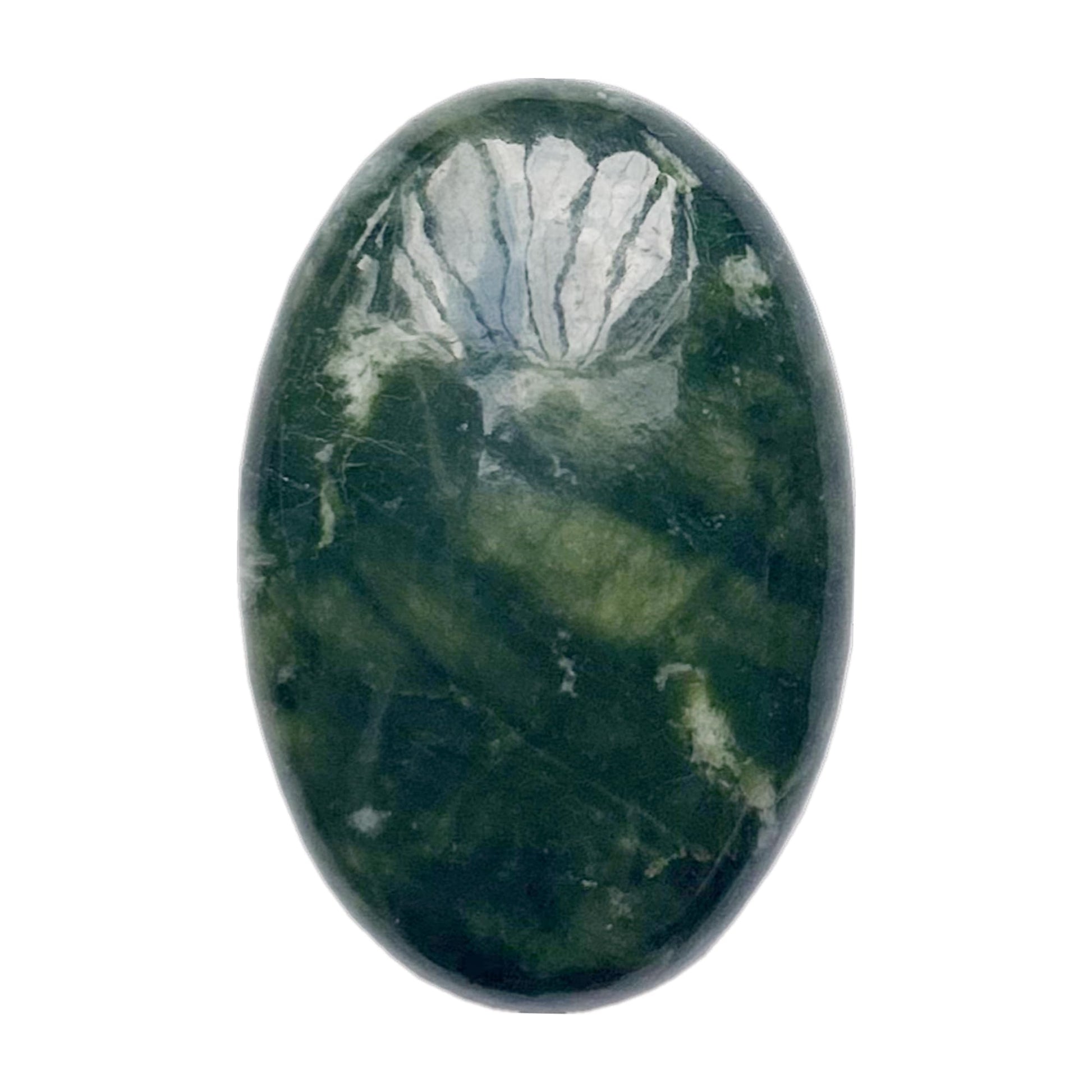 Natural Purple Lepidolite Worry Stones Oval Palm Pockets Healing Crystal Massage Spa Energy Stone