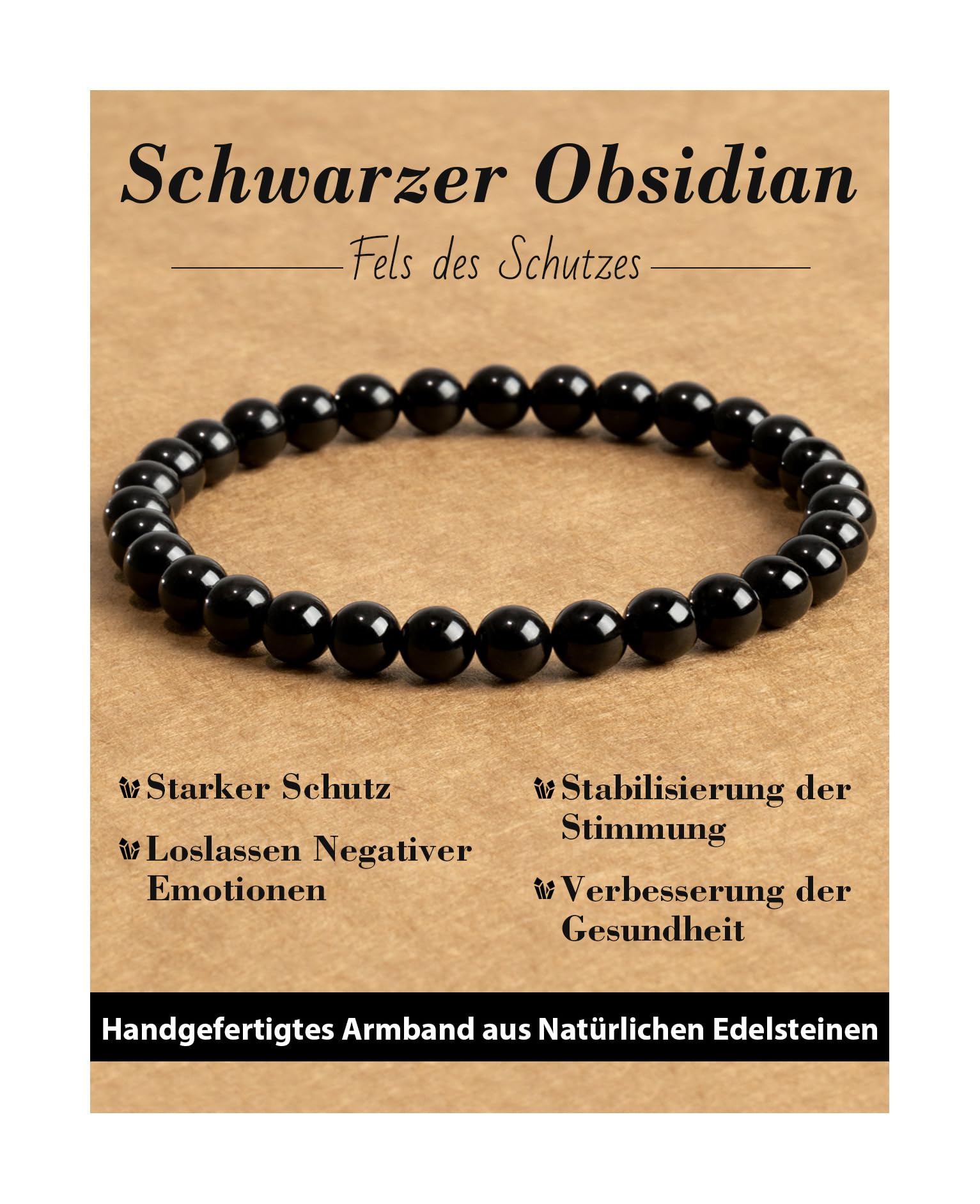 6 mm Healing Stone Bracelet for Men and Women, Real Natural Stone Beads, Lucky Bracelet, Friendship Bracelet, Individual Gift for Good Friends and Sisters