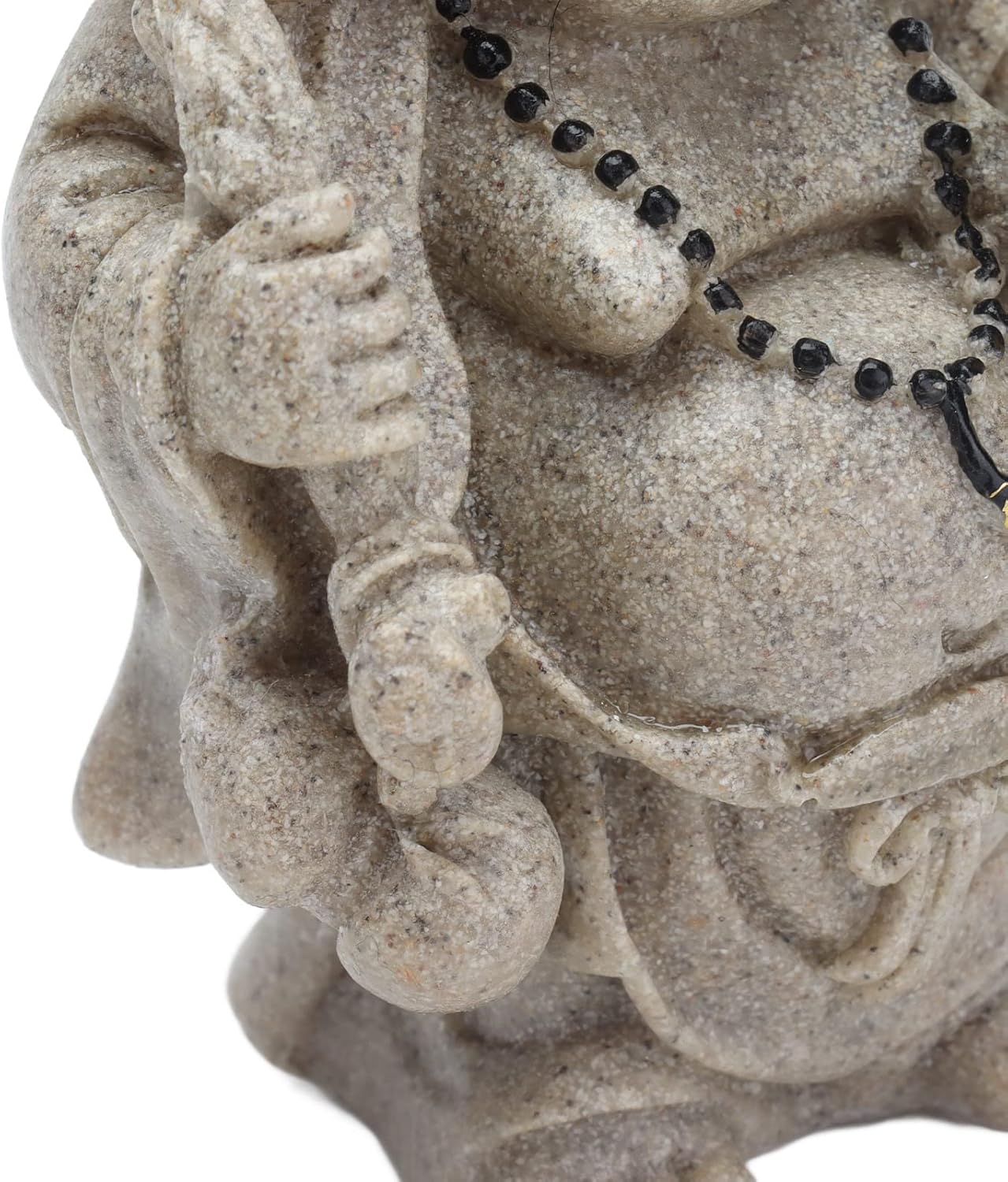 ANKROYU 8 cm Buddha-Statuen, Mini-Maitreya-Buddha-Figur aus Kunstharz, Maitreya-Buddha-Dekorationsstatuen für Heimbüro-Dekoration, Geschenkkollektion