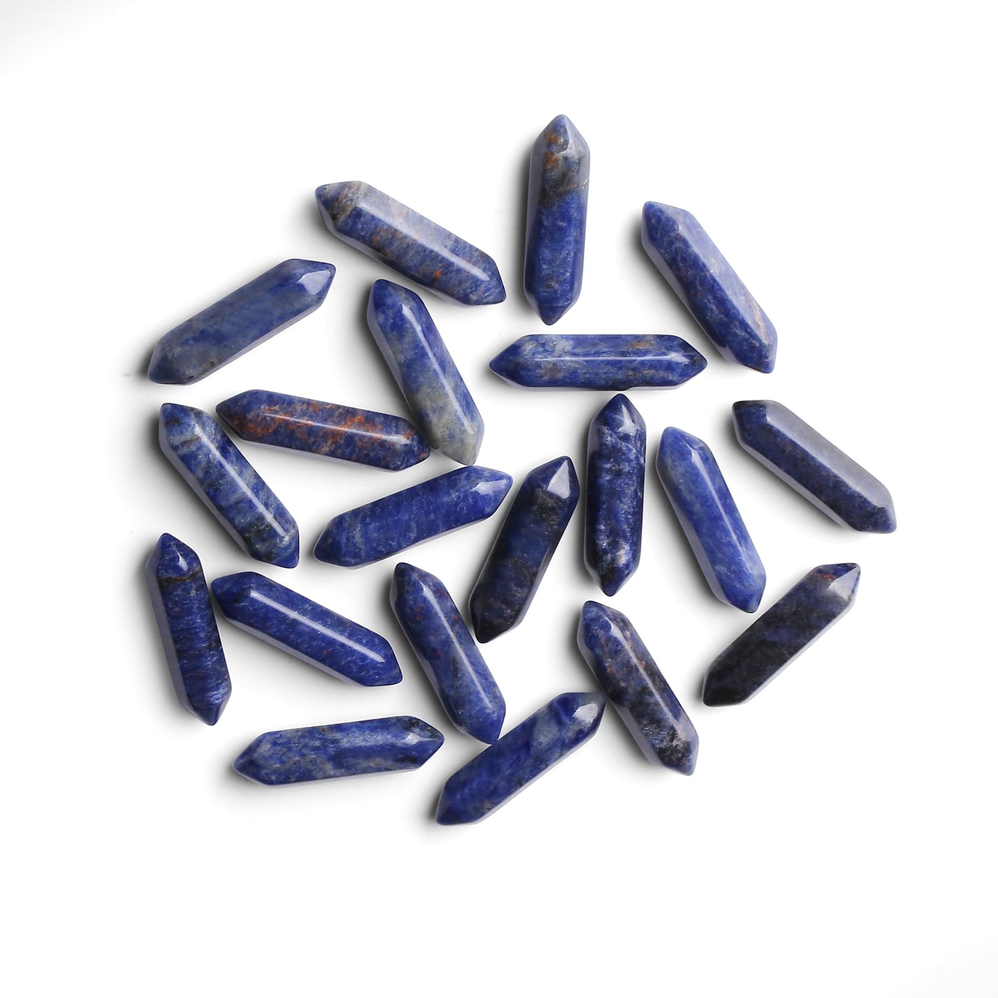 10pcs Gelber Aventurin Heilkristalle Stein Stab Edelsteine Sets Sechseckige Kristall Säule Bulk Hexagonal Punkt Turm Reiki Meditation Spirituelle Chakra Schutz Energieausgleich