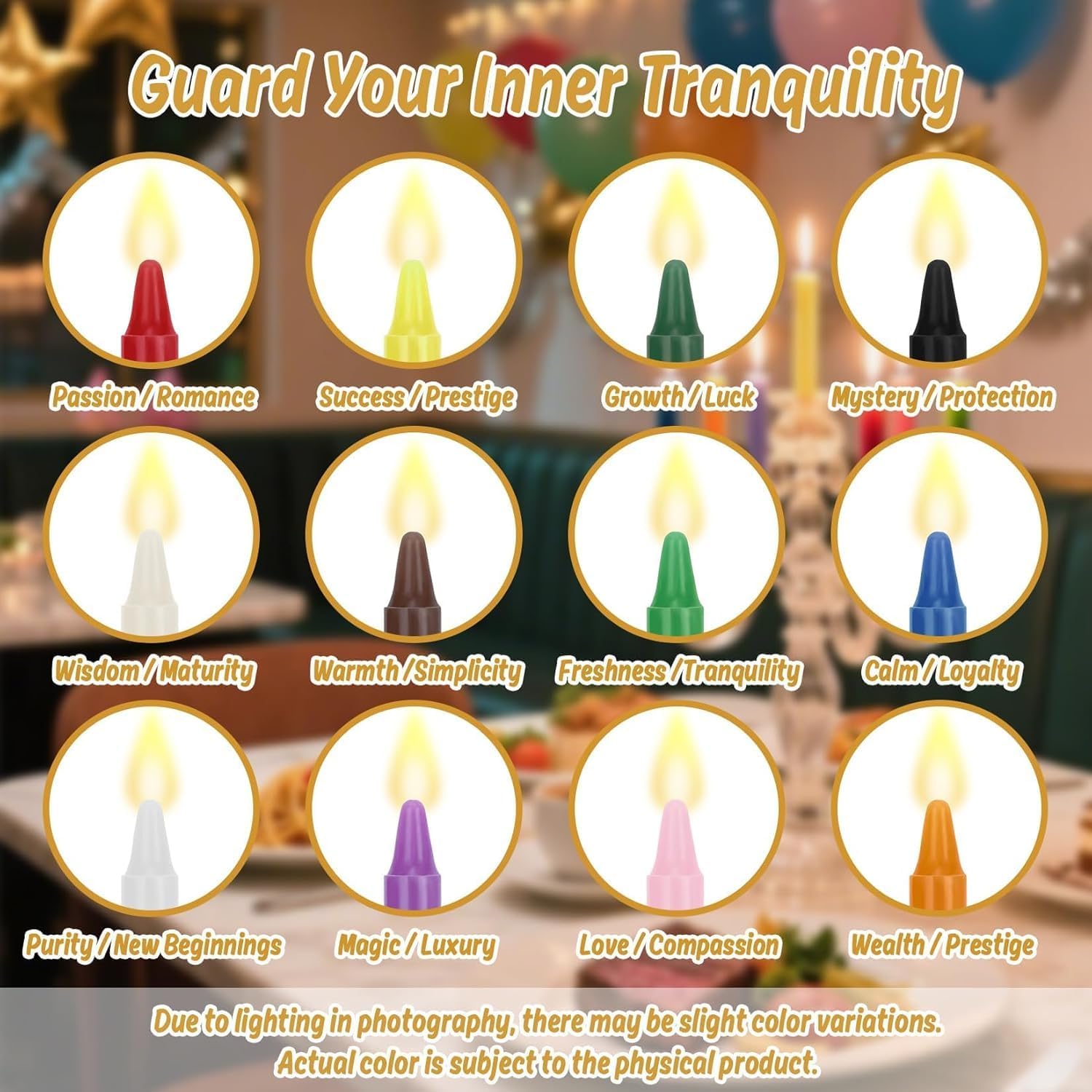 Chanukka Kerzen, 24 Stabkerzen Bunt, kleine stabkerzen, 16 cm hoch, Christbaumkerzen für Weihnachten, Chime, Vigil, Wicca-Altar, Rituale, Gebete, Hochzeit & Partydekoration