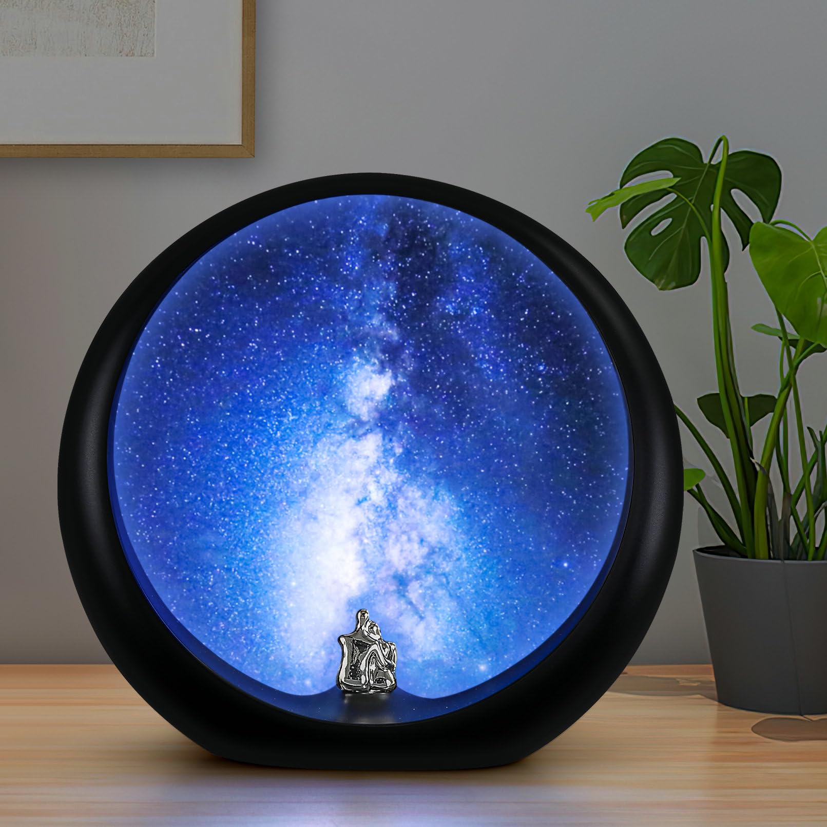 mamre Sunset Lamp - Unique Table Lamp Gift Idea for Anniversary, Valentine's Day, Birthdays - Perfect Home Decoration for Women and Men