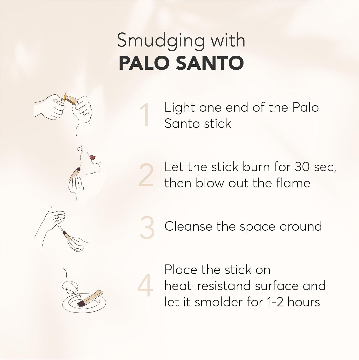 Palo Santo Sticks Large Pack (20 Sticks - Approx. 6.3 Oz / 180 g)