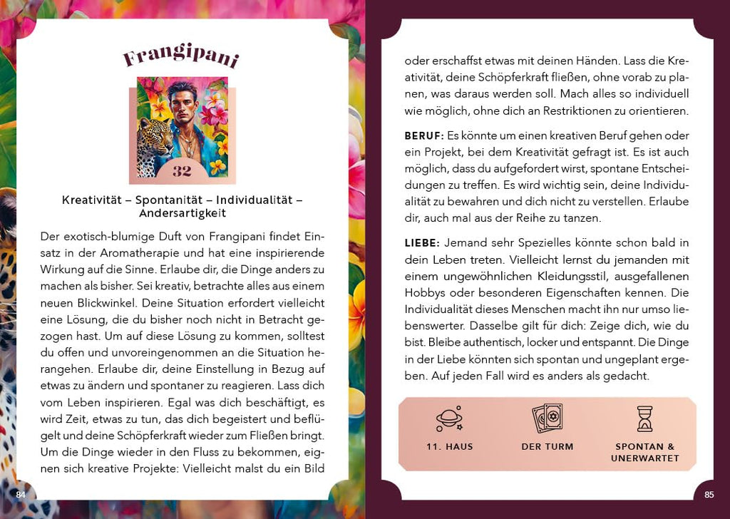 Orakel-Kartenset: Blütenorakel | Nutze die faszinierende Energie der Blumen und spüre die Kraft der Natur: 52 florale Botschaften mit Begleitbuch: Spirituelle Weisheiten, Astrologie und Tarot