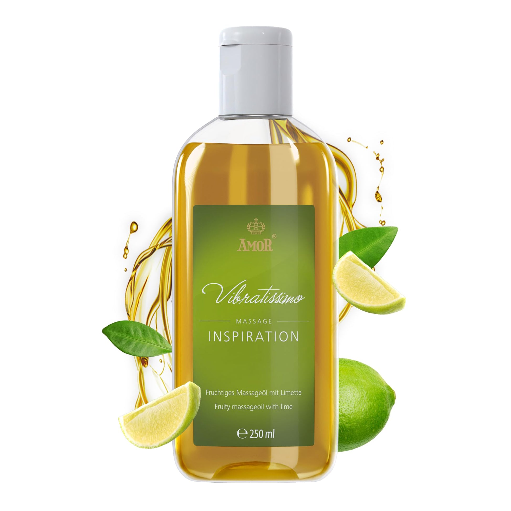 Vibratissimo Hot Moments 100 ml Massageöl - Aufheizendes Massageerlebnis - Stimulierende Massageöle, Entspannung für Paare & Gleitöl, Liebesöl