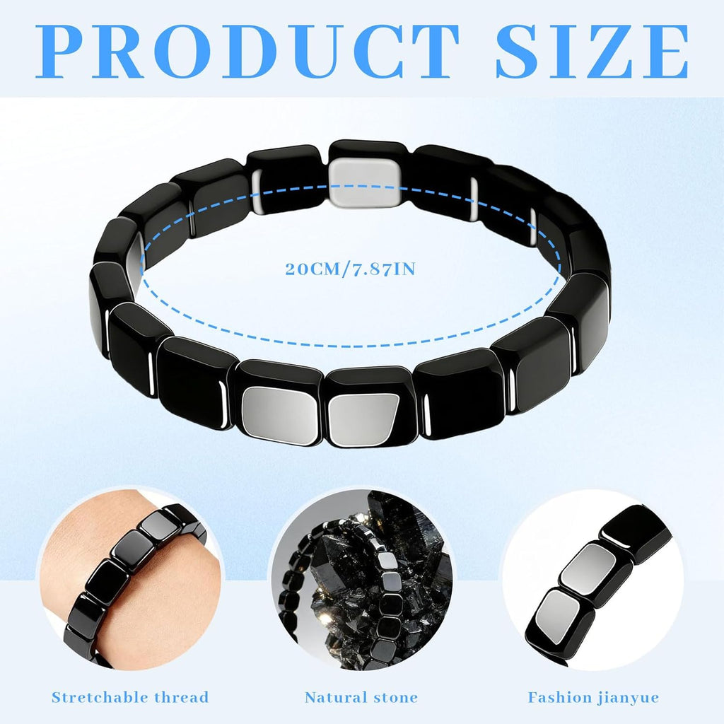 Hematite Magnetic Bracelet Men for Men Hematite Jewellery Men