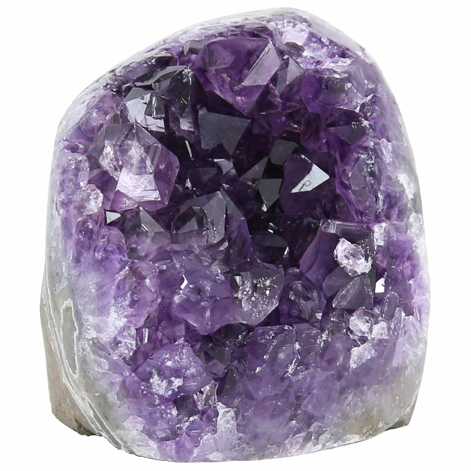 Amethyst Crystal Rock, Real Amethyst Stone, Amathesis Crystal Cluster Geode, Purple Crystals and Healing Stones, Amatista Piedra Natural, Cuarzos Originales De Energia Y Piedras, Columnar (500g)