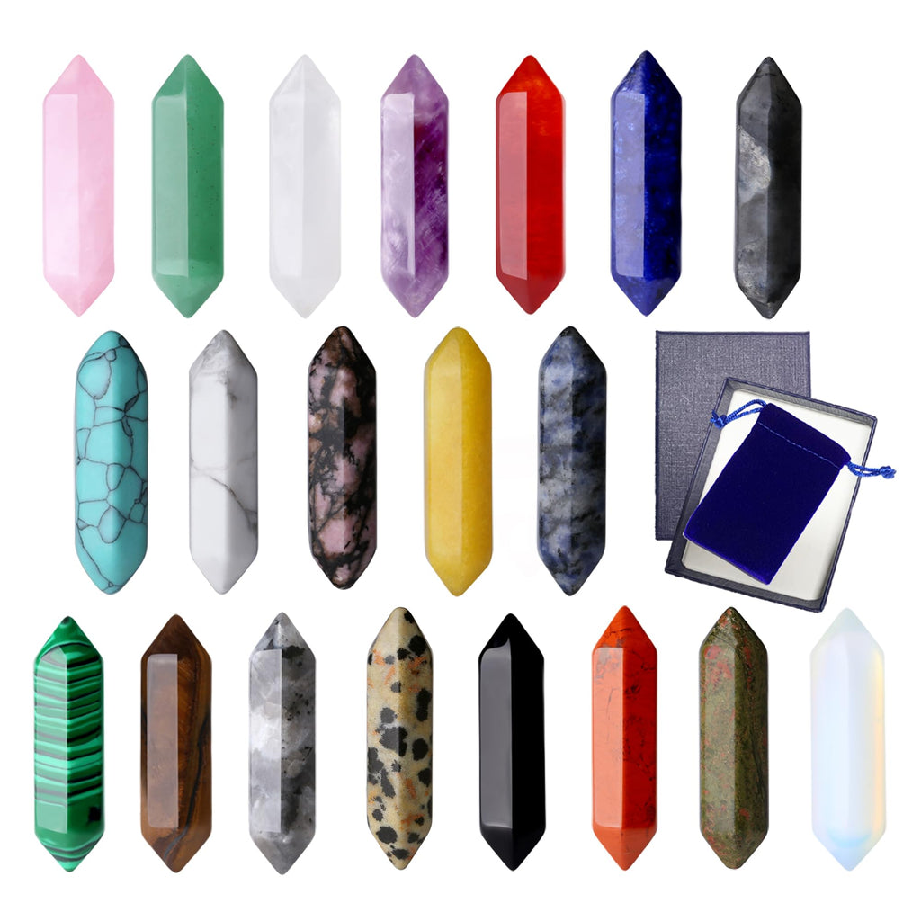 10pcs Gelber Aventurin Heilkristalle Stein Stab Edelsteine Sets Sechseckige Kristall Säule Bulk Hexagonal Punkt Turm Reiki Meditation Spirituelle Chakra Schutz Energieausgleich