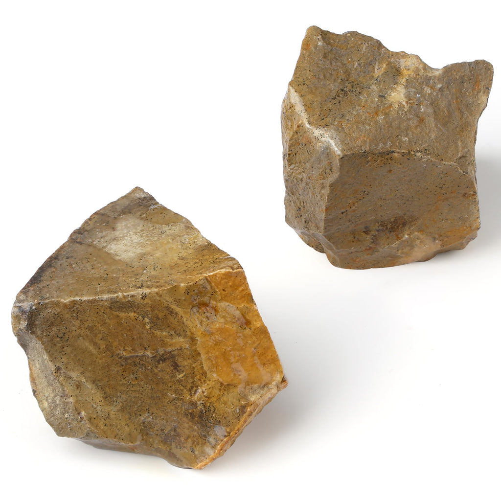 2 Pieces African Bloodstone Large Crystals Rough Stone Set Crystal Spiritual Stones Premium Water Stones Esoteric Gifts 4.5-5.5cm