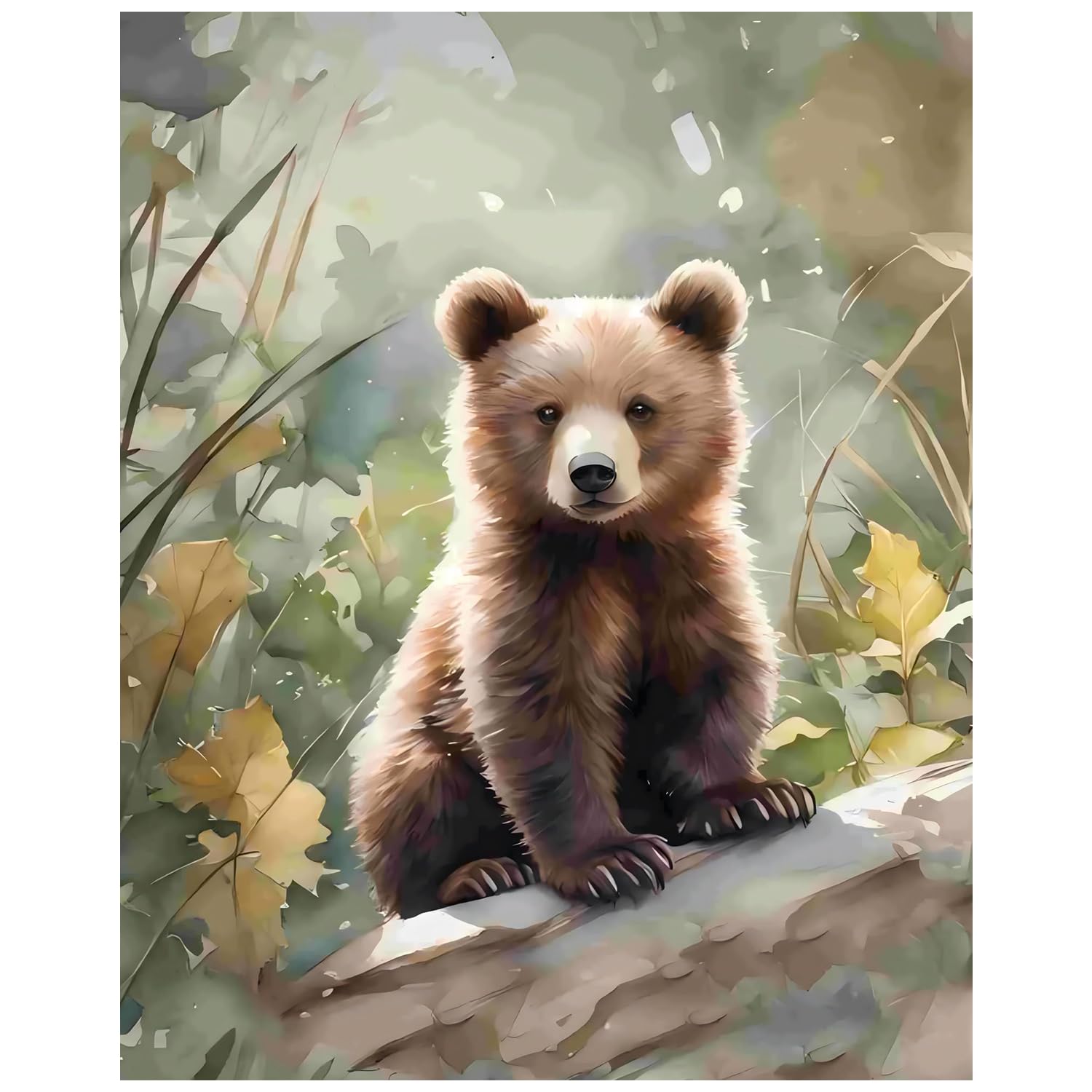 xcemhil Paint by Numbers Kit for Adults Eye, Paint by Number Eye and Lotus, Paint by Numbers Kits for Adults Beginner for Gift and Home Wall Decor 16x20 Inch