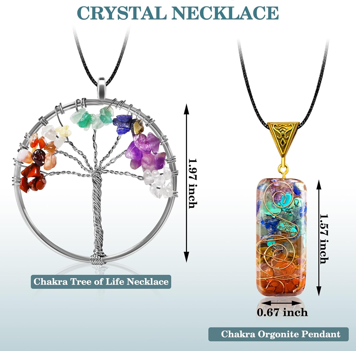 21 Stück Kristalle Steine Set,Kristall Heilsteine,Heilkristalle Edelsteine 7 Kristallen,7 Chakra-Stein und Pyramide mit Stoffbeutel für Meditation,Adventskalender,Reiki,Energieausgleich