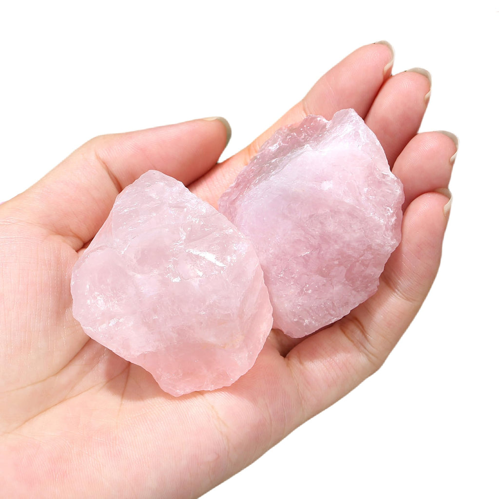 2 Pieces African Bloodstone Large Crystals Rough Stone Set Crystal Spiritual Stones Premium Water Stones Esoteric Gifts 4.5-5.5cm