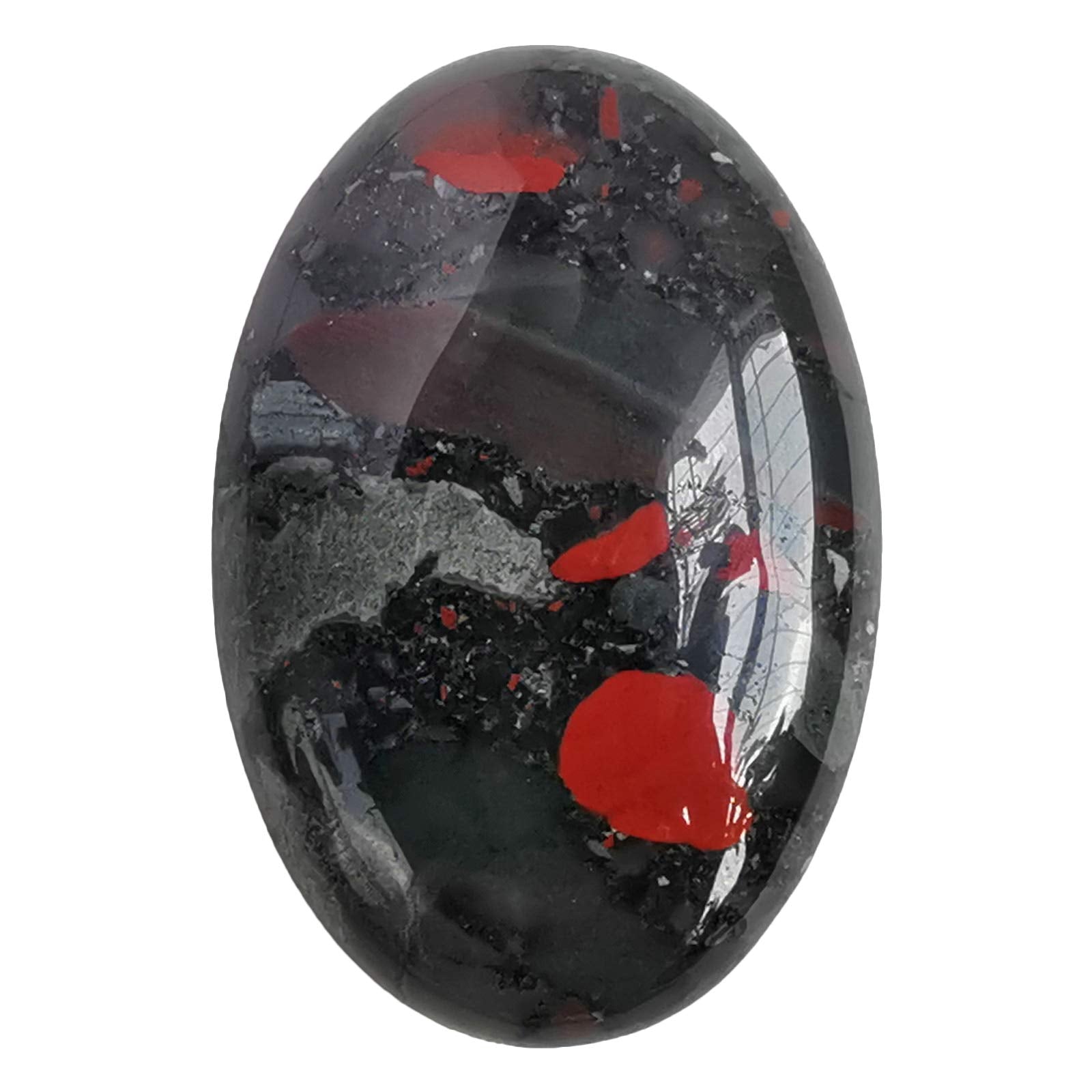 Natural Purple Lepidolite Worry Stones Oval Palm Pockets Healing Crystal Massage Spa Energy Stone