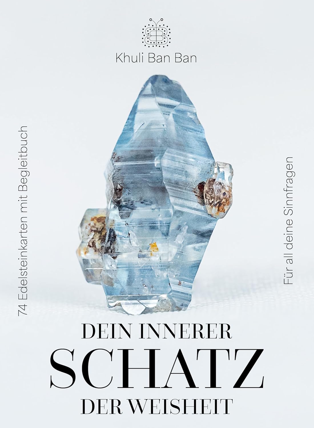 Ihr innerer Schatz der Weisheit – 74 Edelsteine ​​& Achtsamkeitskarten für Erwachsene mit Meditations- und Entspannungsanleitung, spirituelle Geschenke, Affirmationskarten mit Kristall und Mineral