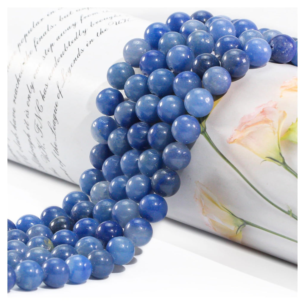 Natural Stone Beads, Gemstone Beads, 45 Pieces, 8 mm, Natural Stone, Unakite Gemstone Beads, Polished Round Gemstones for Threading, Gemstones, Stone Beads for Bracelets, Necklaces, DIY Jewellery,