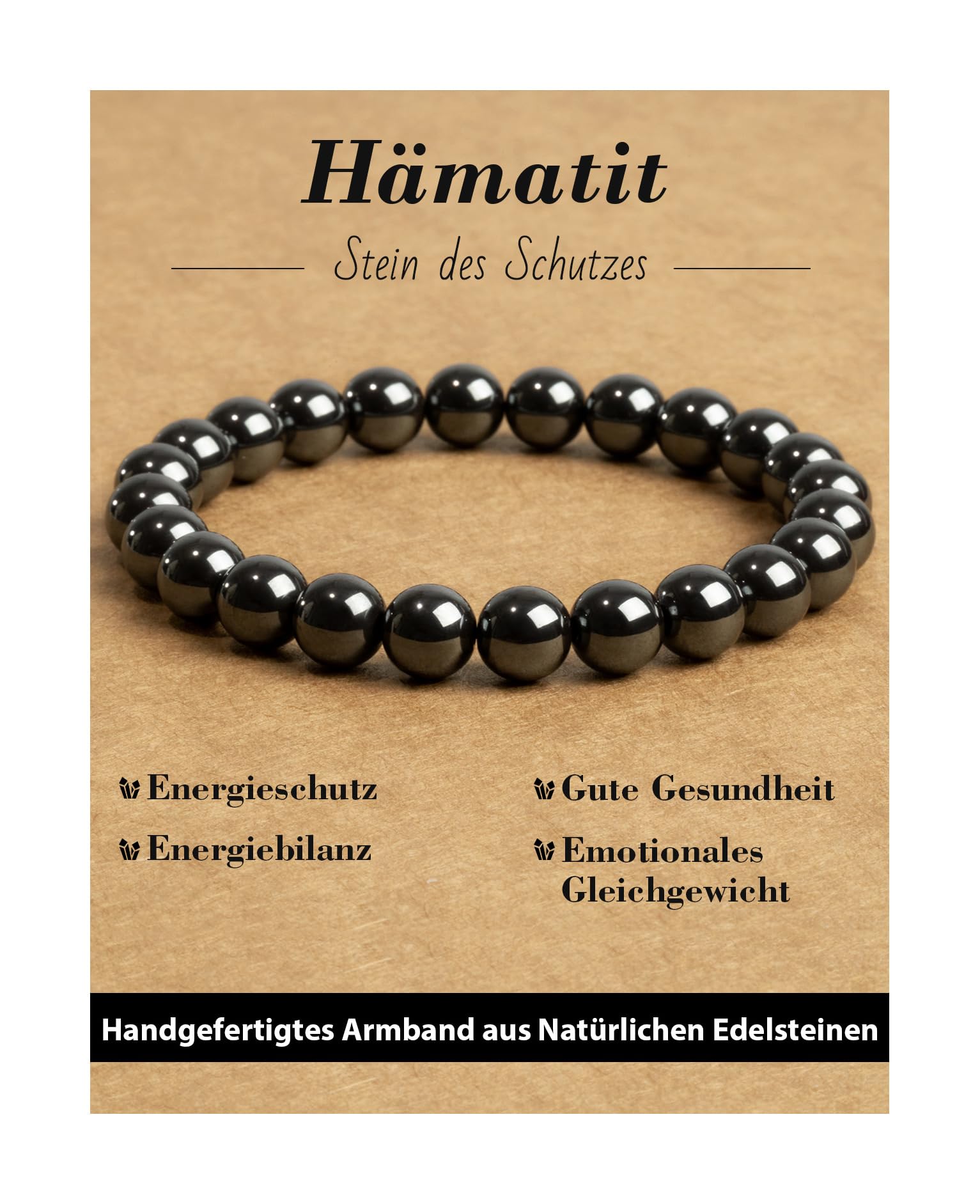 Handmade Genuine Natural Stone Beads Healing Stones Bracelet, Women's Men's Chakra Bead Bracelet, 8 mm Round Gemstone Yoga Bracelets, Includes Replacement Beads