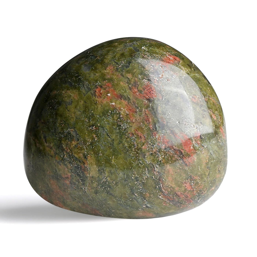 4-5cm Roter Jaspis Heilsteine Kristalle Polieren Groß Edelsteine Steine Rohstein Trommelsteine Kristall Sorgenstein Handschmeichler Stein Meditation Angst Stress Relief 1PC