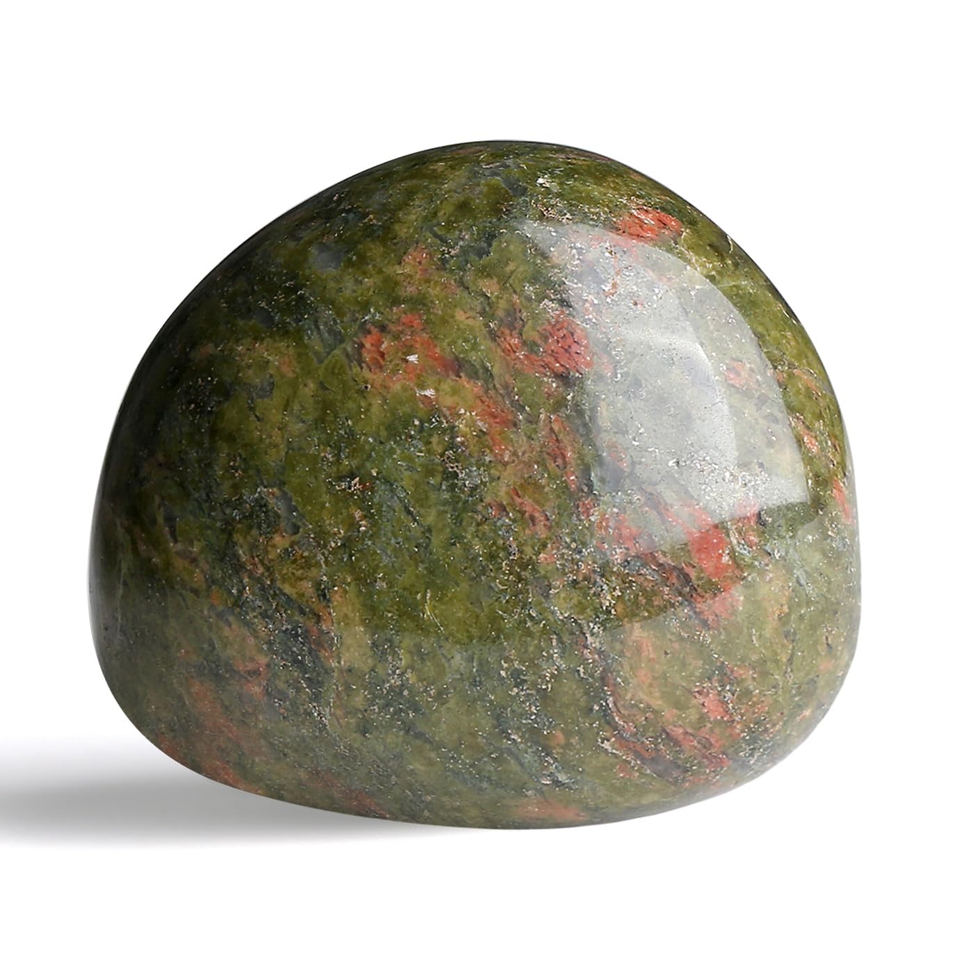 4-5cm Roter Jaspis Heilsteine Kristalle Polieren Groß Edelsteine Steine Rohstein Trommelsteine Kristall Sorgenstein Handschmeichler Stein Meditation Angst Stress Relief 1PC