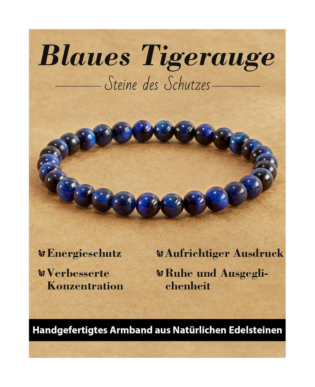 6 mm Healing Stone Bracelet for Men and Women, Real Natural Stone Beads, Lucky Bracelet, Friendship Bracelet, Individual Gift for Good Friends and Sisters