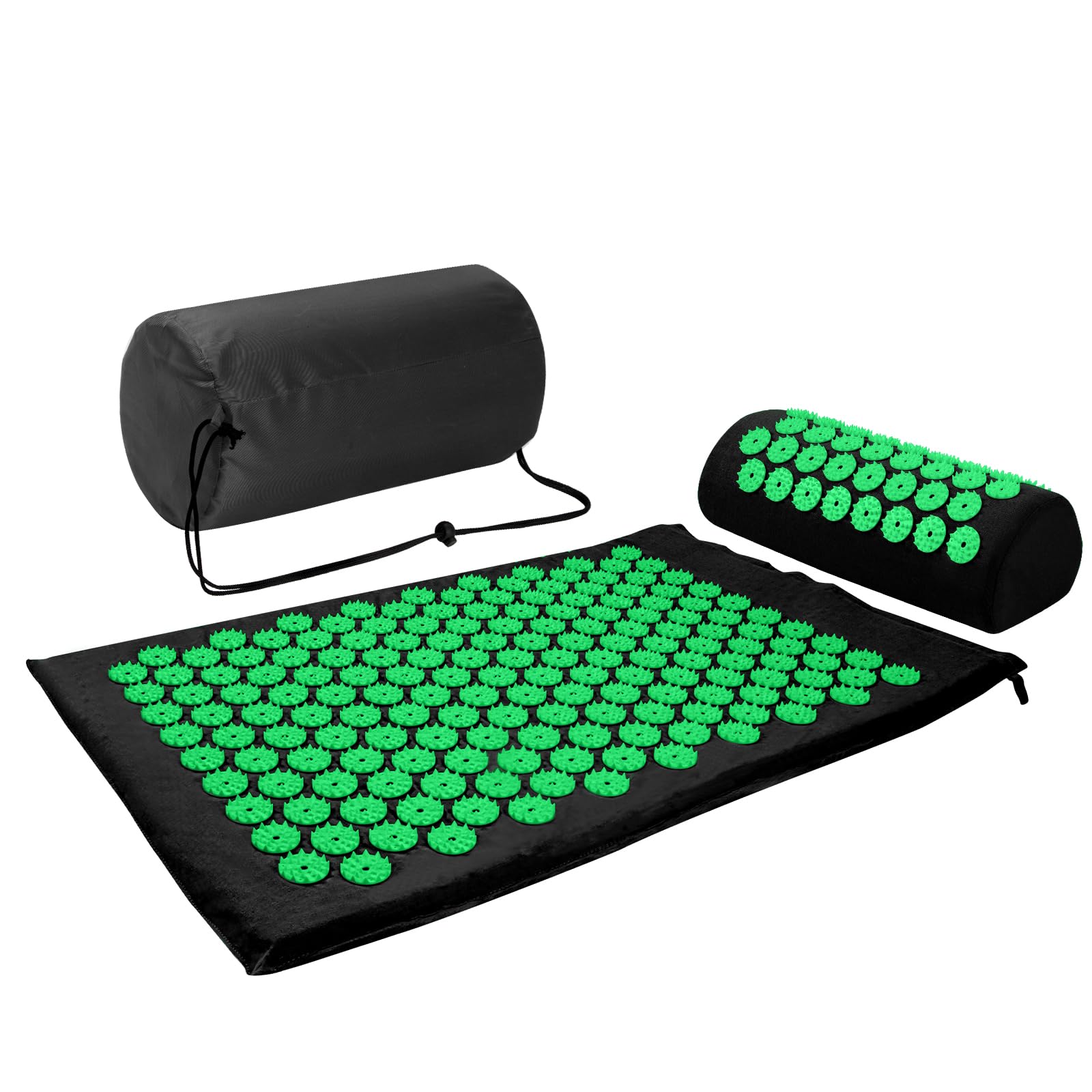 Acupressure Mat, Acupuncture Mat, Acupressure Mat for Relief of Neck and Back Pain, Acupressure Mat with Muscle Relaxation and Stress Relief, Shiatsu Mat for Sciatica Relief, Purple White