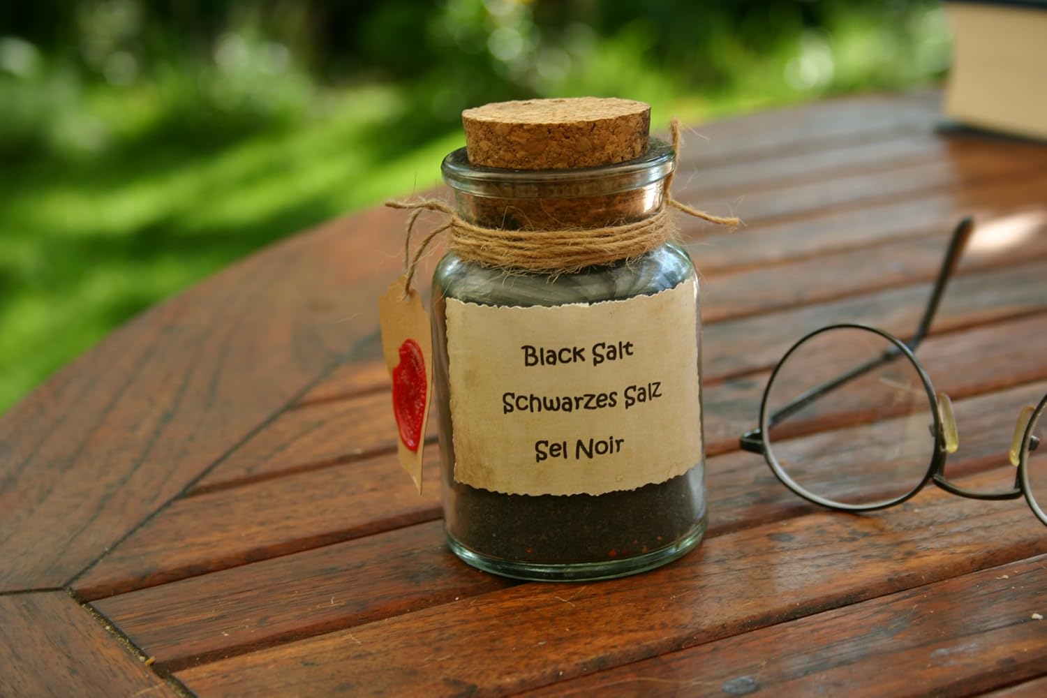 Sel Noir - Schwarzes Salz - Hexen Salz - Schutz Salz - Black Salt - Wicca, Santeria, Ritualzutaten, Zeremoniensalz, Schutz, Hexerei, 180g