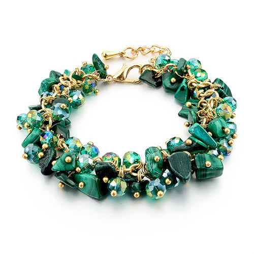 Natural Stones Charm Bracelet
