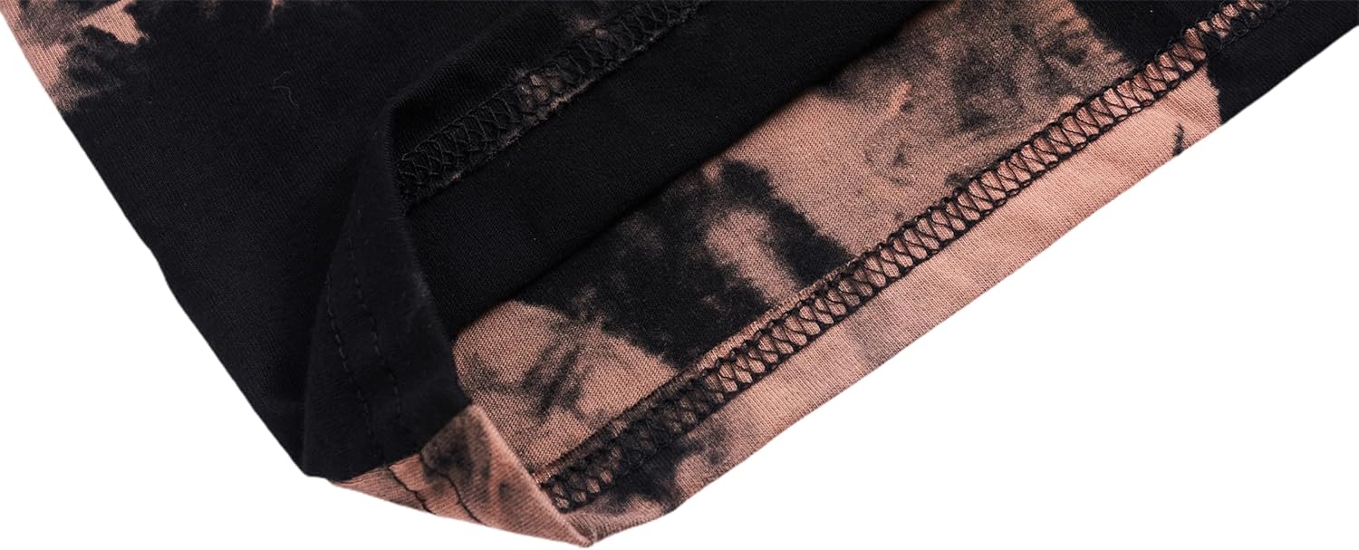 CSDAJIO Women's Casual Short Sleeve Loose Shirt Oversized T-Shirt Trendy Going Out Crew Neck Summer Graphic Tees