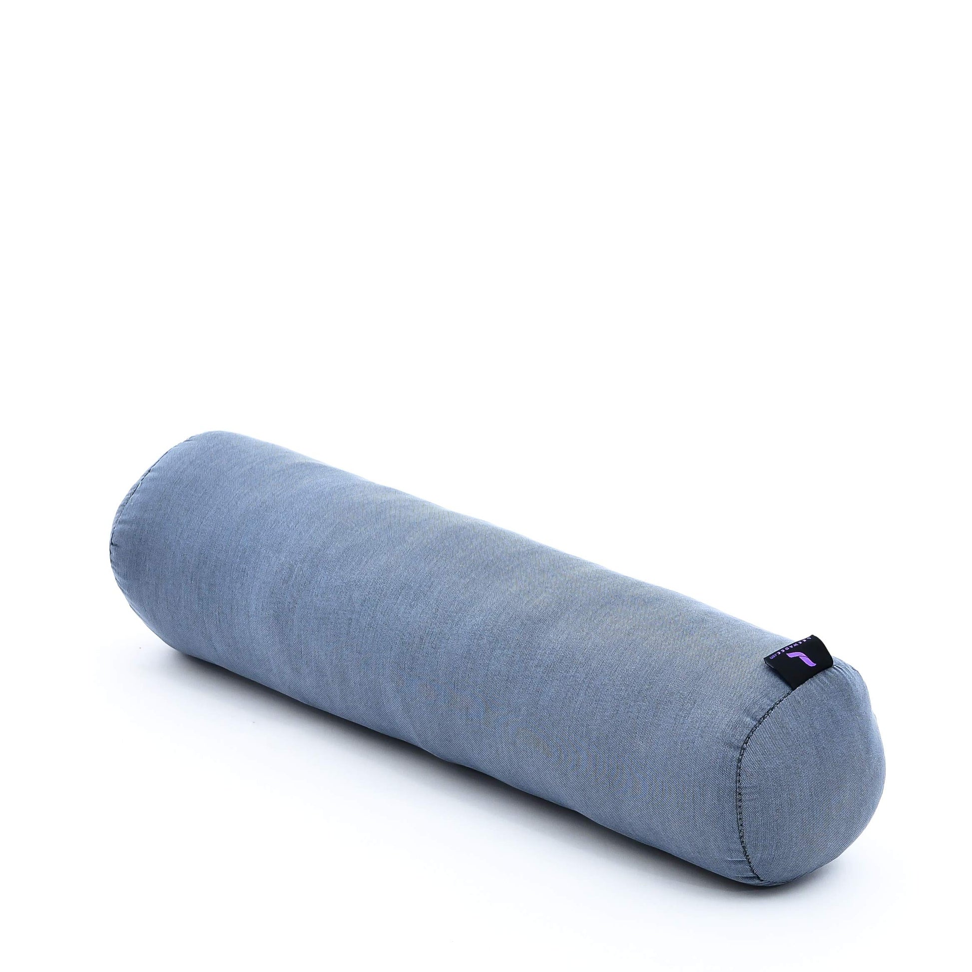 Leewadee Pilatesrolle Yoga Bolster Yogakissen Ökologisches Naturprodukt, Kapok