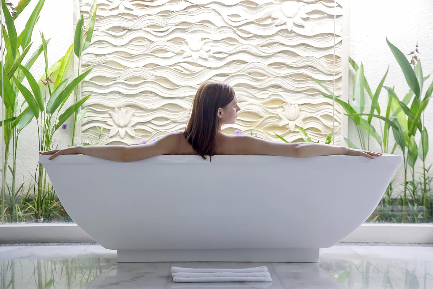 GREENDOOR Badepralinen Geschenk-Set Cremebad 100g, natürliche Badezusätze mit BIO Kakaobutter, handgefertigte Naturkosmetik, Natur Badezusatz, Manufaktur Geschenke