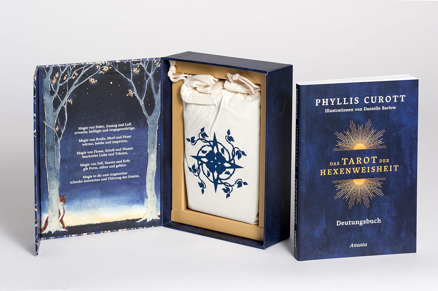 Das Tarot der Hexenweisheit: 78 Tarotkarten & Deutungsbuch mit 176 Seiten