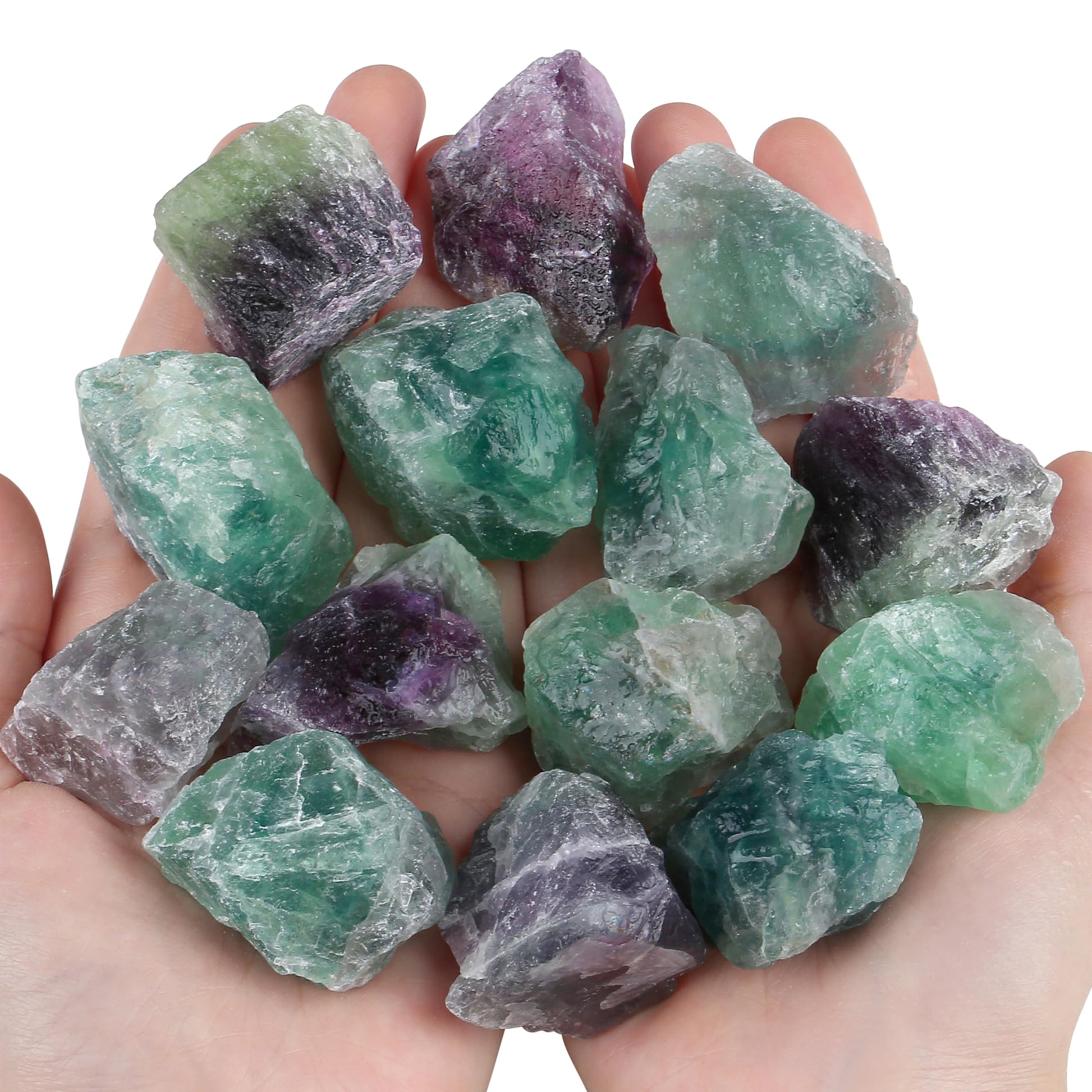 QINJIEJIE Grün Aventurin Rohsteine Premium Kristalle Edelsteine Grün Aventurin Stein Heilsteine Natursteine 100% Raw Kristall Steine (200g)