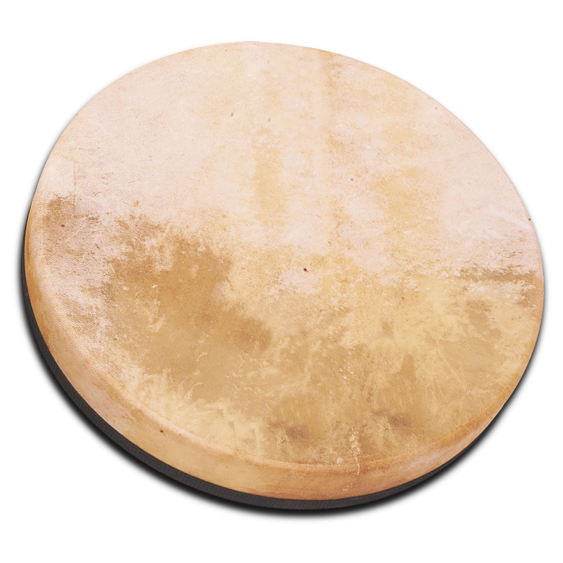 Schlagwerk RTS62 Rahmentrommel Frame Drum Natural -Handtrommel ohne Haltekreuz - ⌀ 60 cm / 24 Zoll / 8 cm hoch - Ziegenfell, stimmbar - Buchenholz - Schamanentrommel Made in Germany
