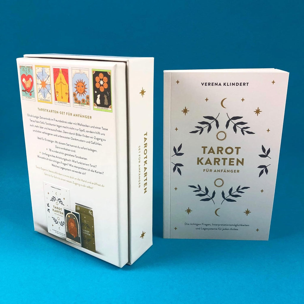 Tarotkarten: Tarotkarten mit Buch, Set für Anfänger: ausführliche Beschreibungen zu Fragen, Karten und Legetechniken