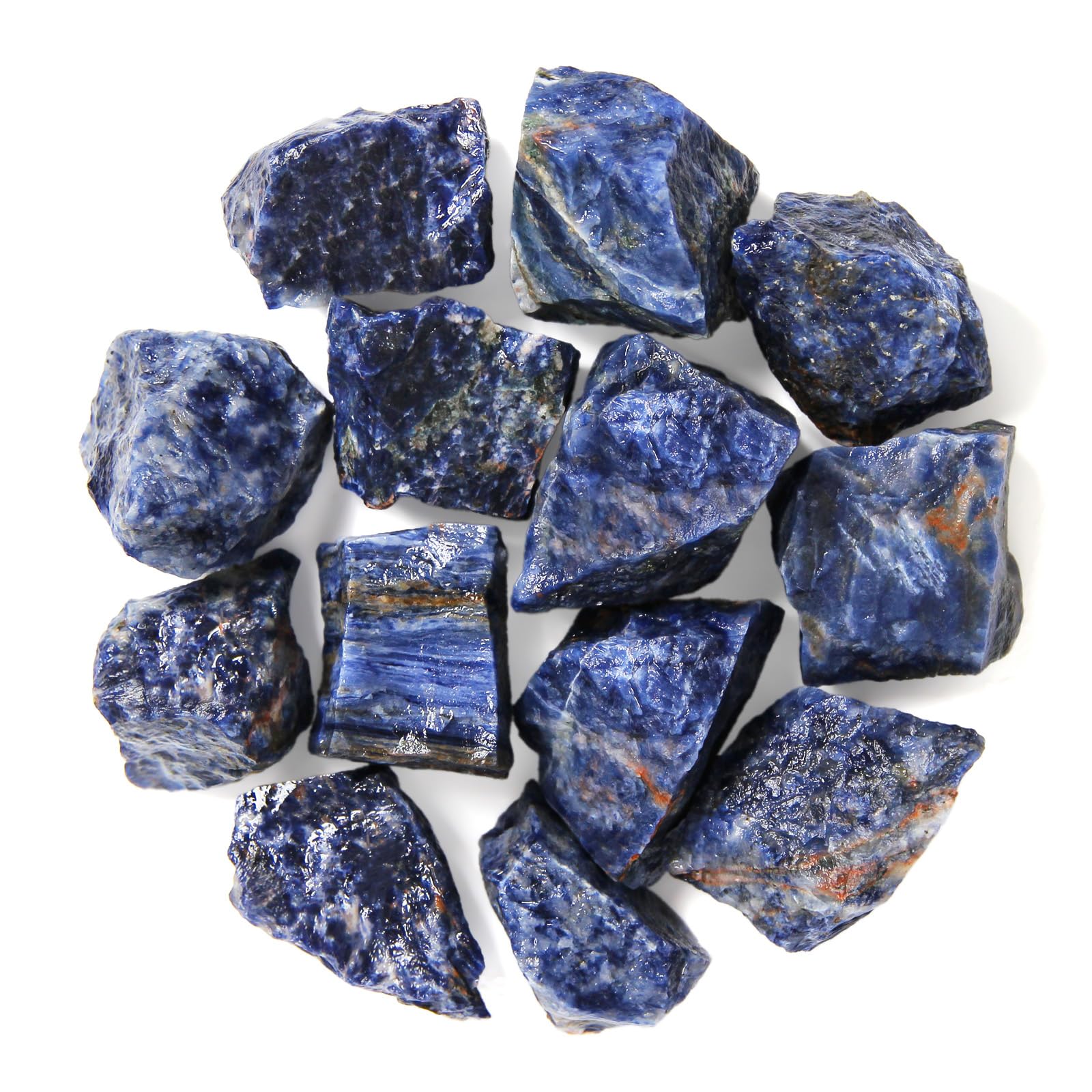 500 Gramm Naturbelassene Tigerauge Rohsteine, Natürlicher Tigerauge Rohkristall zur Wasseraufbereitung, Heilsteine Wassersteine