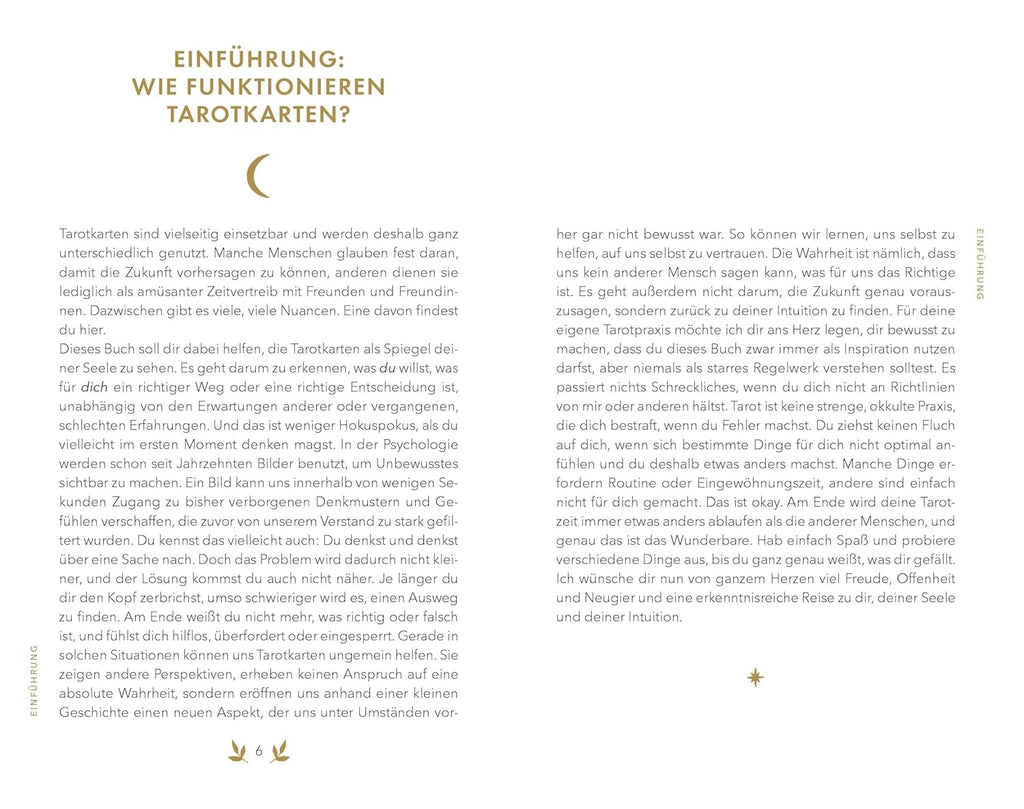 Tarotkarten: Tarotkarten mit Buch, Set für Anfänger: ausführliche Beschreibungen zu Fragen, Karten und Legetechniken