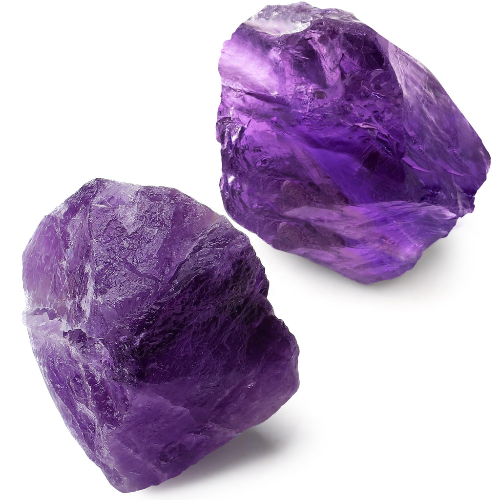 QINJIEJIE Unakite Kristall Große Rohkristalle 2 Stück 100% Rohstein natürliche Kristalle Premium Wasserstein für Meditation Reiki Dekosteine Cabbing Brunnenfelsen Polieren Wicca