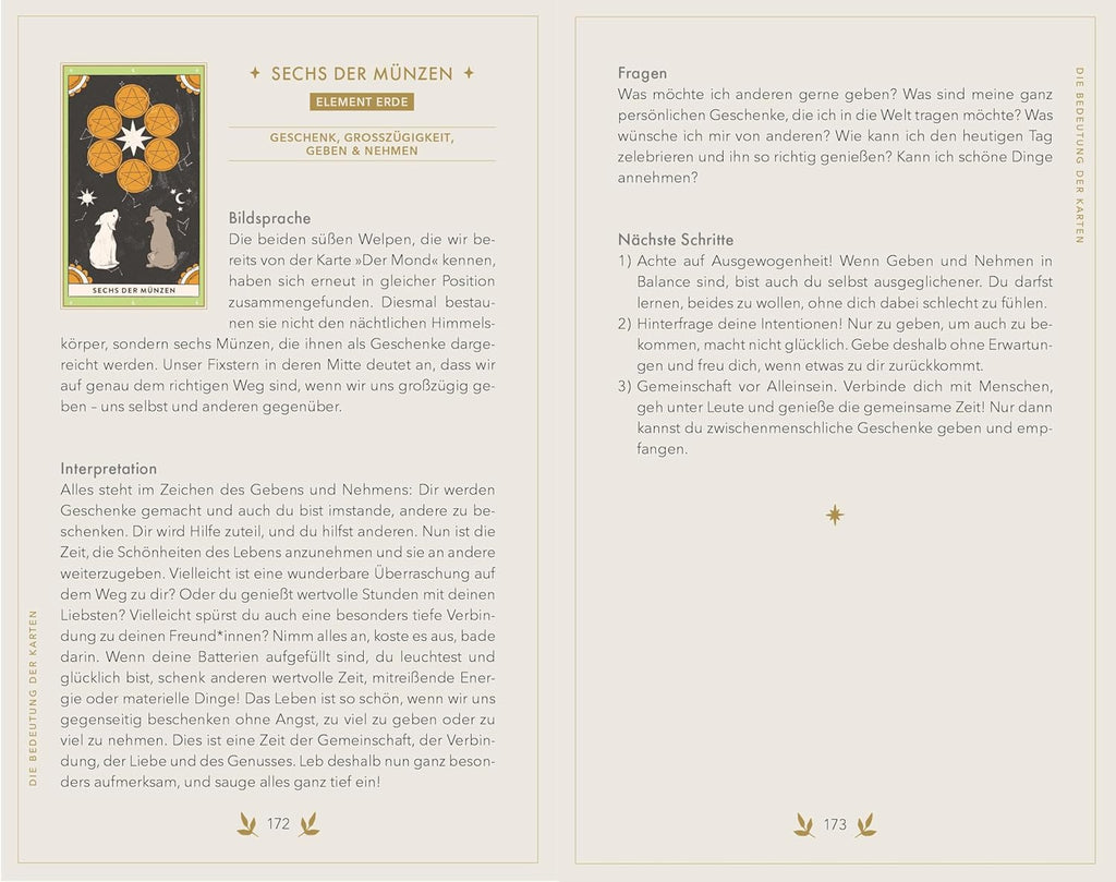 Tarotkarten: Tarotkarten mit Buch, Set für Anfänger: ausführliche Beschreibungen zu Fragen, Karten und Legetechniken