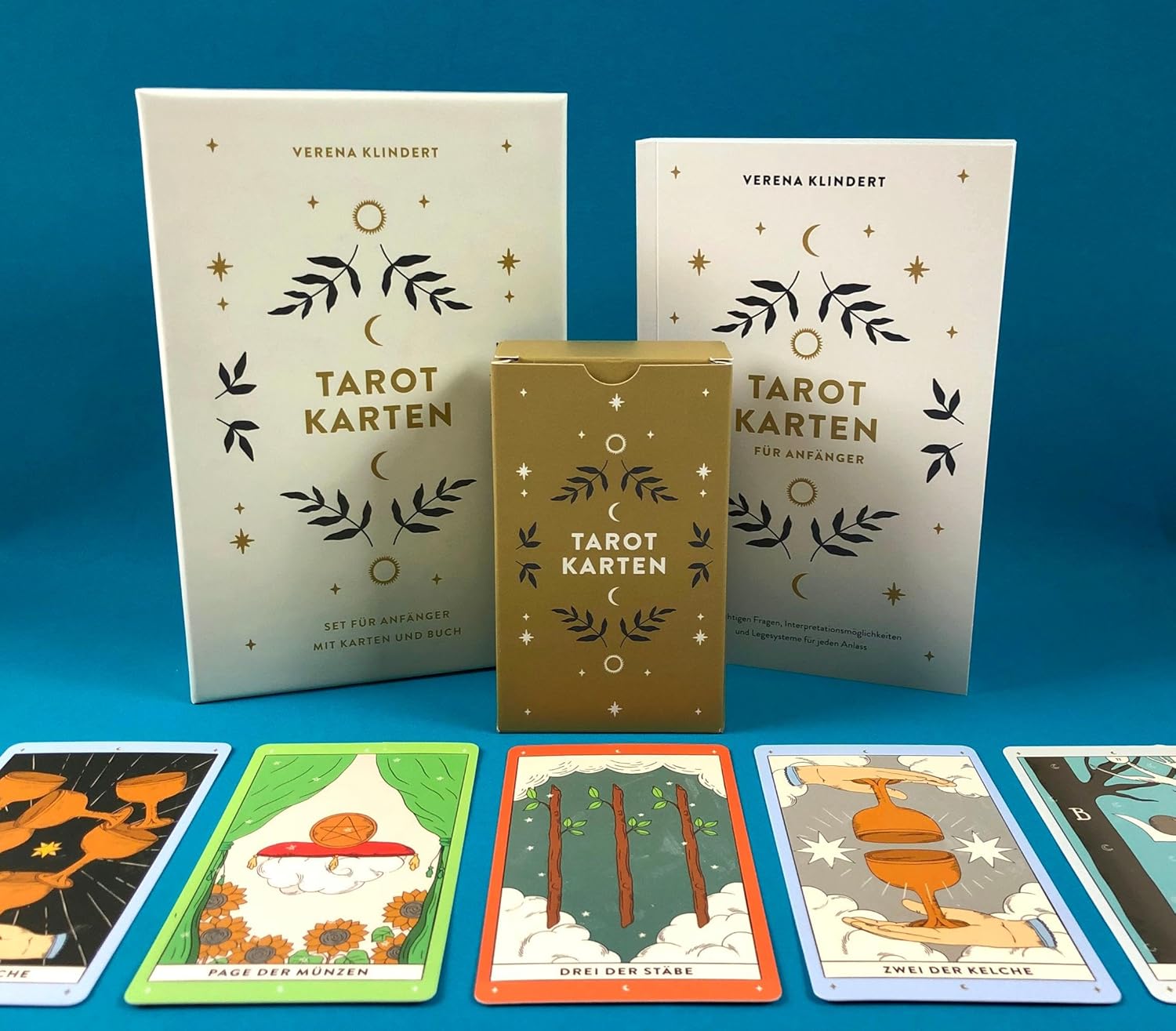 Tarotkarten: Tarotkarten mit Buch, Set für Anfänger: ausführliche Beschreibungen zu Fragen, Karten und Legetechniken