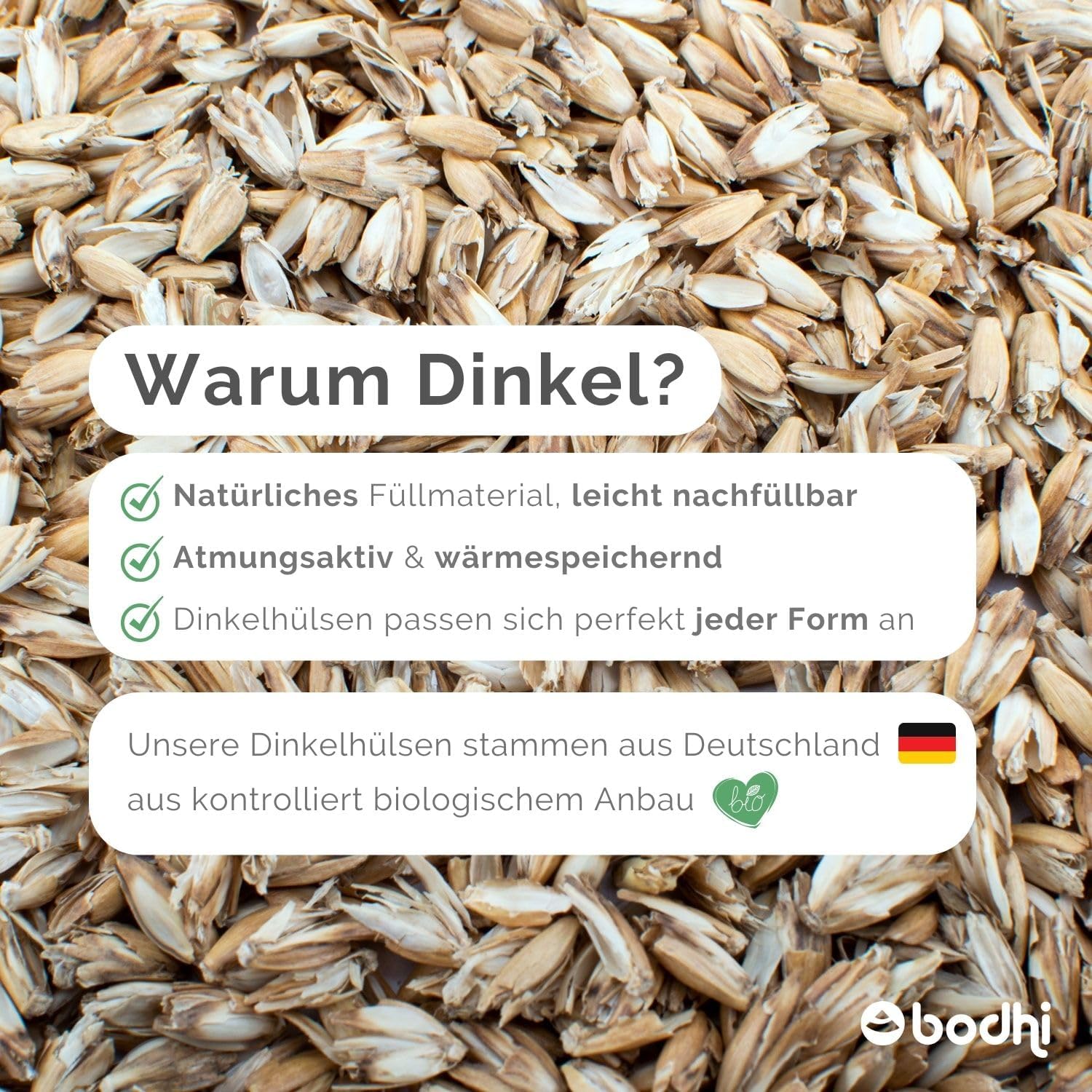 Bodhi Yoga Bolster SALAMBA | Maharaja Collection | Rechteckiges Yogakissen | Waschbarer Bezug aus Baumwolle mit Dinkelfüllung | Zubehör für Restorative und Yin Yoga