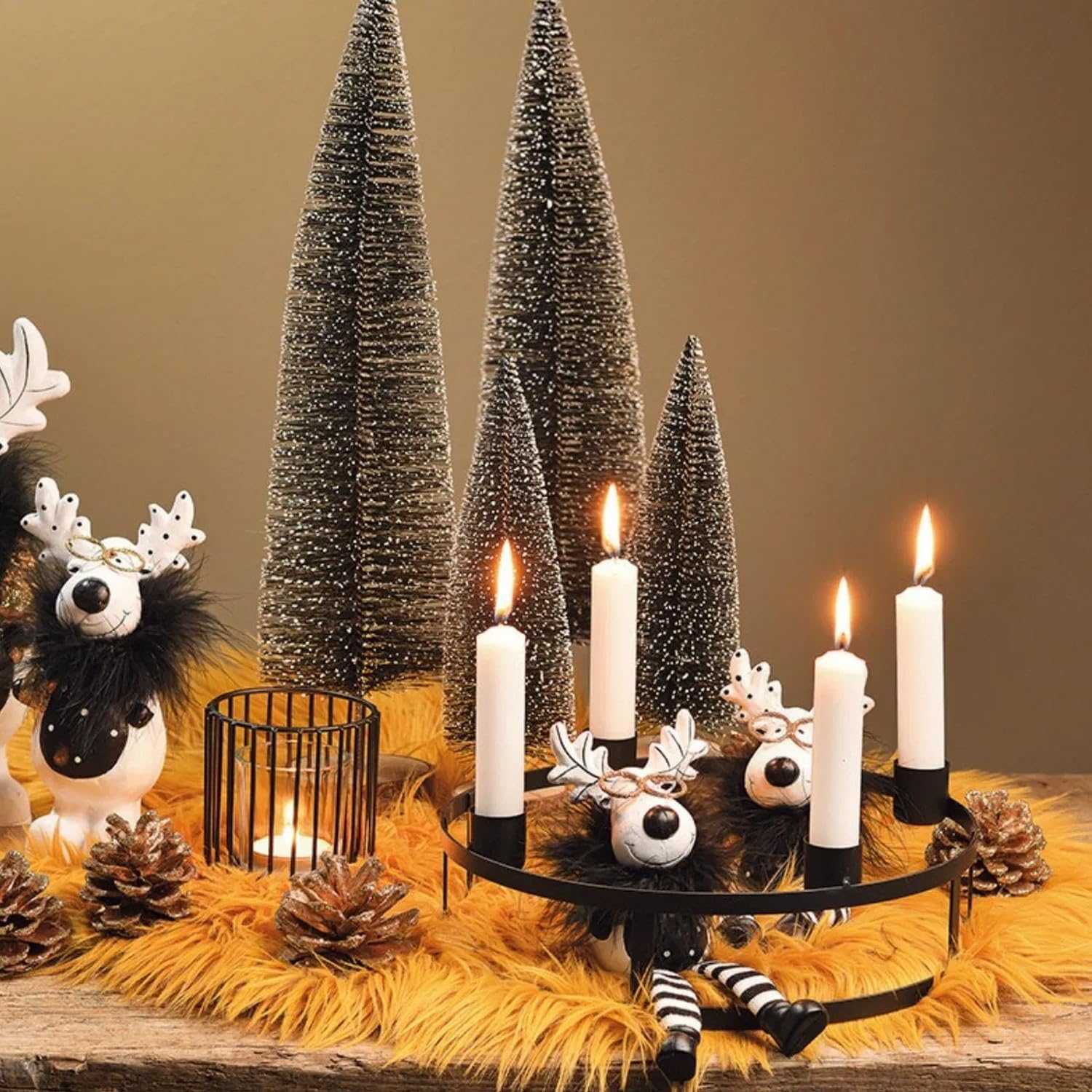 10 Bunte Spitzkerzen durchgefärbt 100x22mm | RAL Stabkerzen mit 8h+ Brenndauer | Ohne Tropfen & Rußen | Tafelkerzen für Leuchter | Made in Germany (Pastellblau)