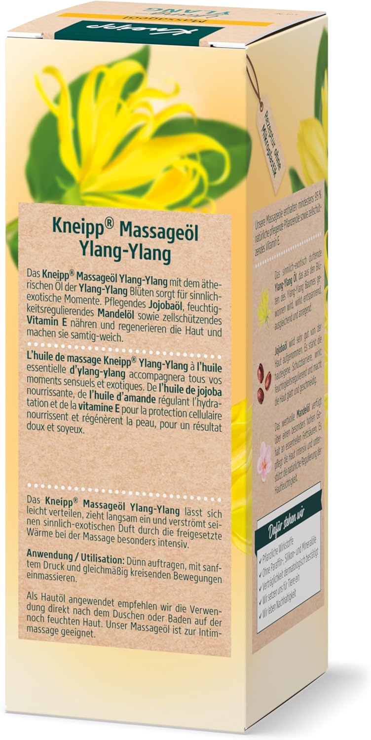Kneipp Pflegendes Massageöl Ylang-Ylang, 100 ml (1er Pack)