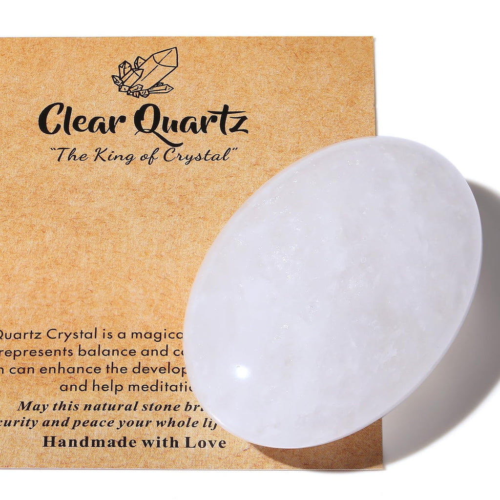 AWARDSEN 1 PCS 2.4" Amethyst Edelsteine Groß, Violett Kristall Oval Heilung Kristall für Reiki Heilung, Wiccan Lieferungen, Balancing Meditation Zubehör